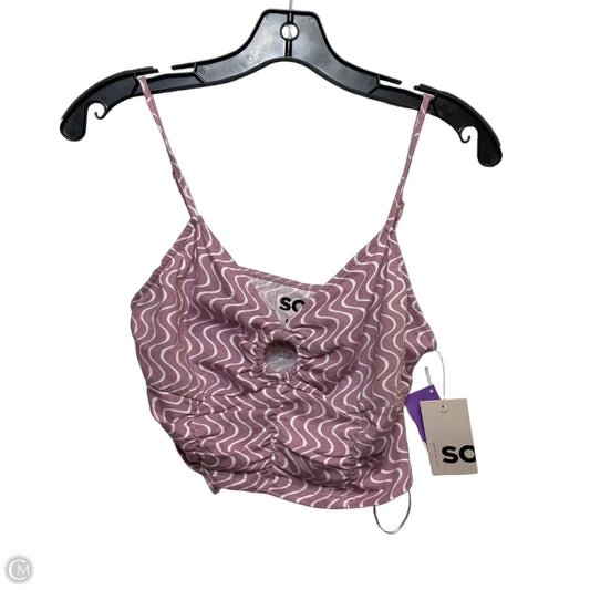 Top Sleeveless By So In Pink, Size: M