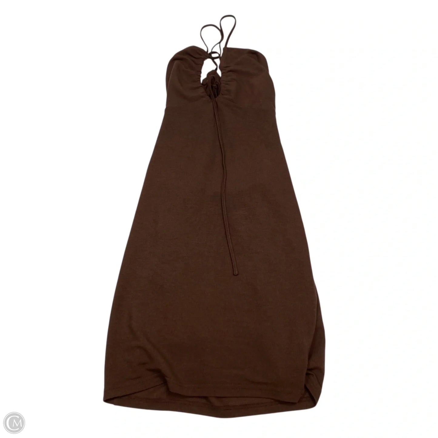 Dress Casual Short By Grace In Brown, Size: S