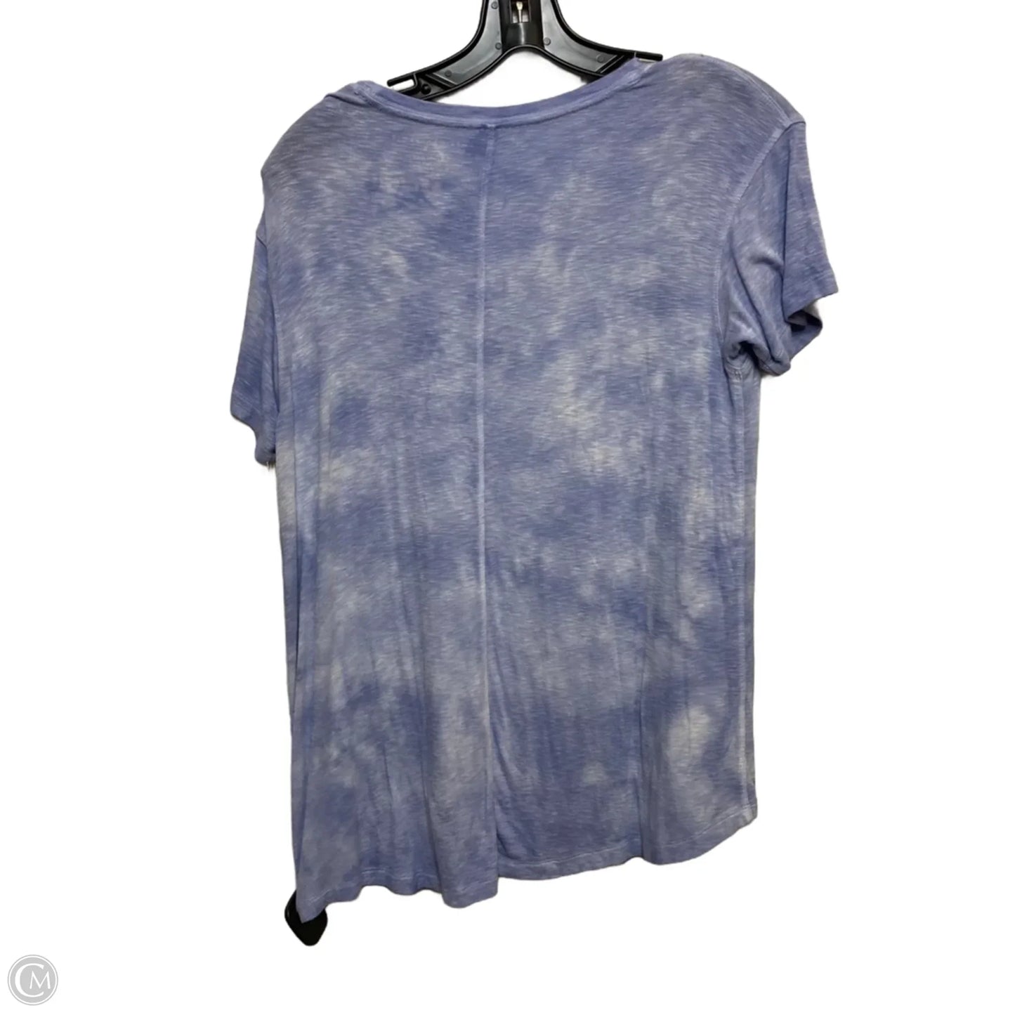 Top Short Sleeve By American Eagle In Blue, Size: Xxs