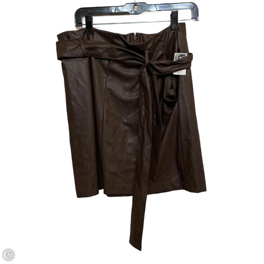 Skirt Mini & Short By Banana Republic In Brown, Size: M