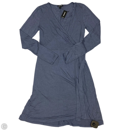 Dress Casual Short By Express In Blue, Size: S