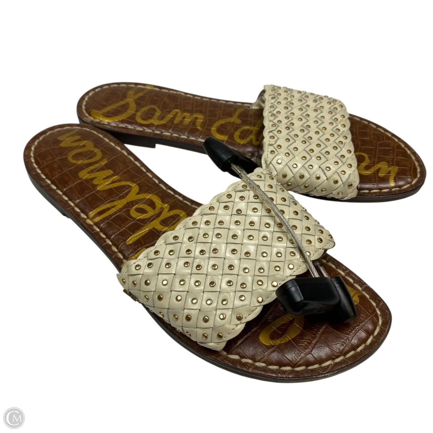 Sandals Flats By Sam Edelman In Cream, Size: 8