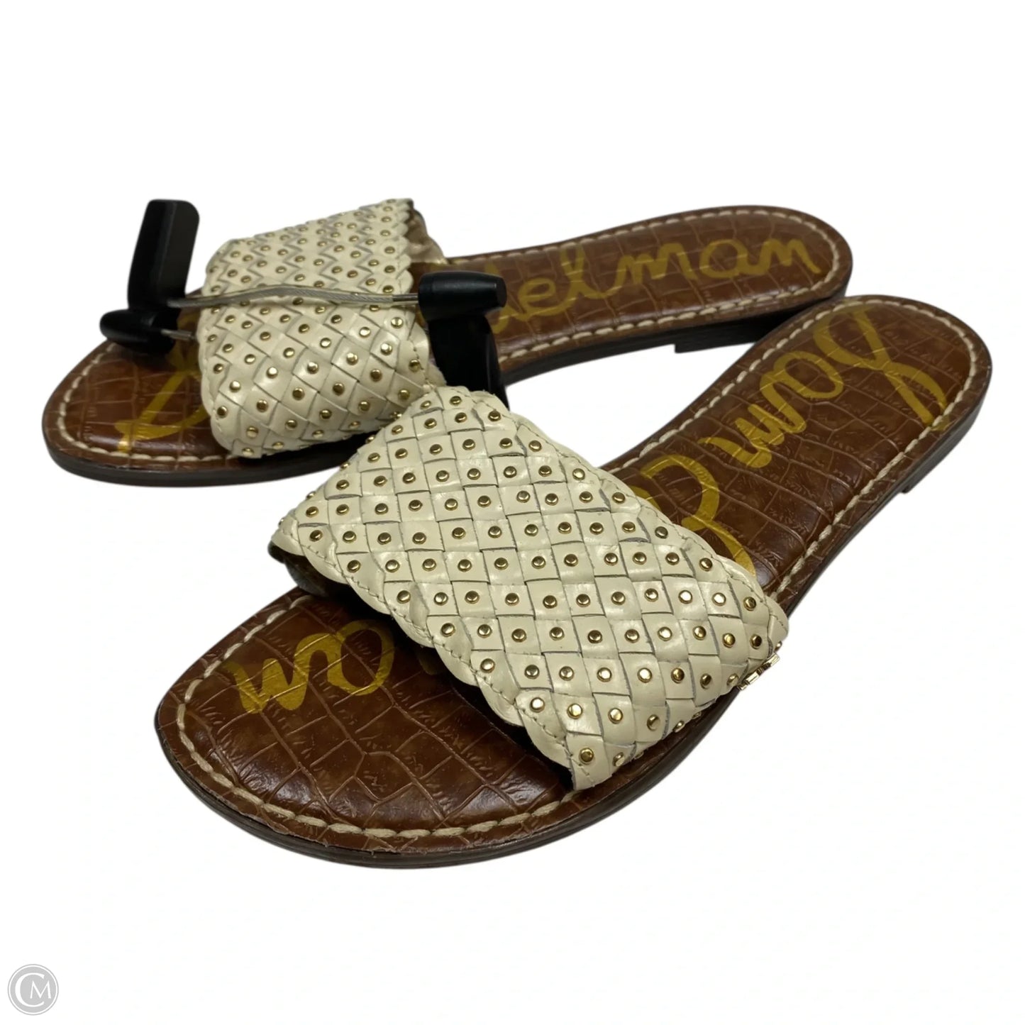 Sandals Flats By Sam Edelman In Cream, Size: 8