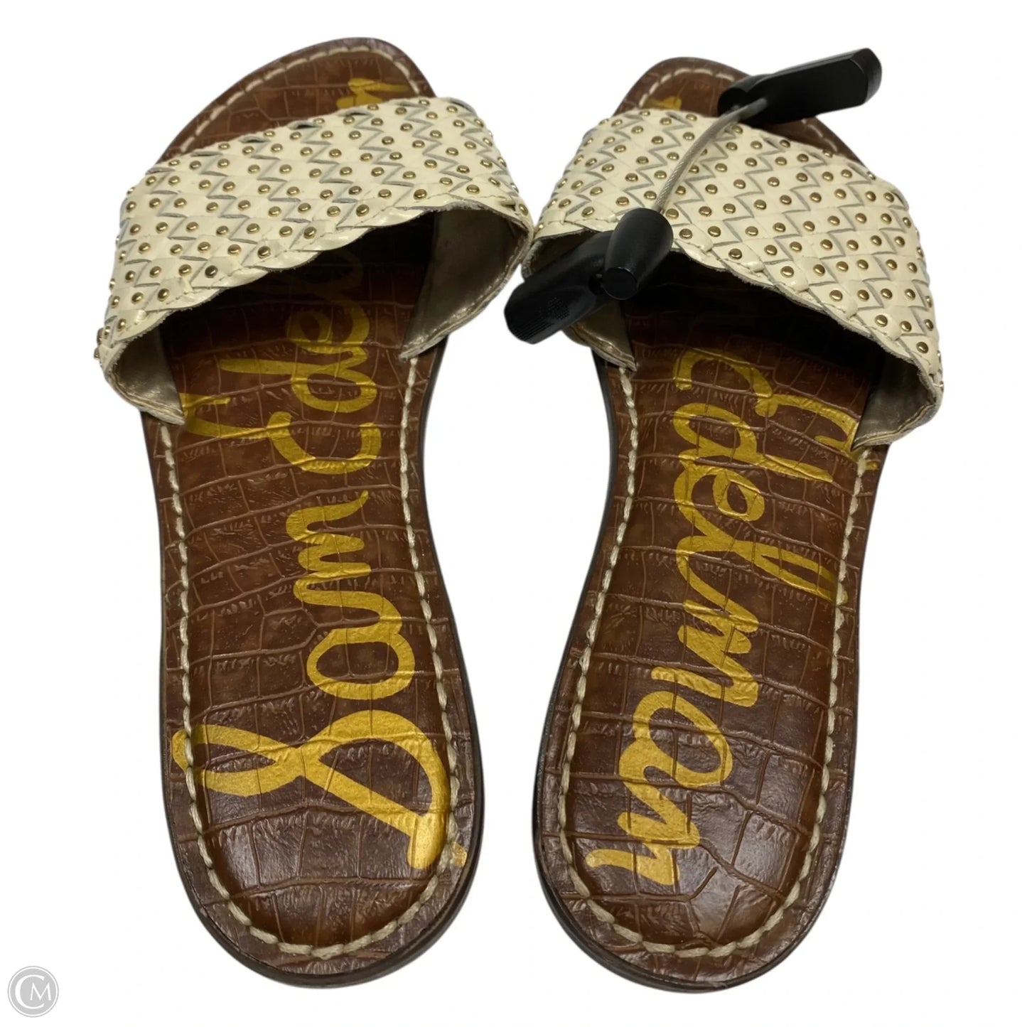 Sandals Flats By Sam Edelman In Cream, Size: 8