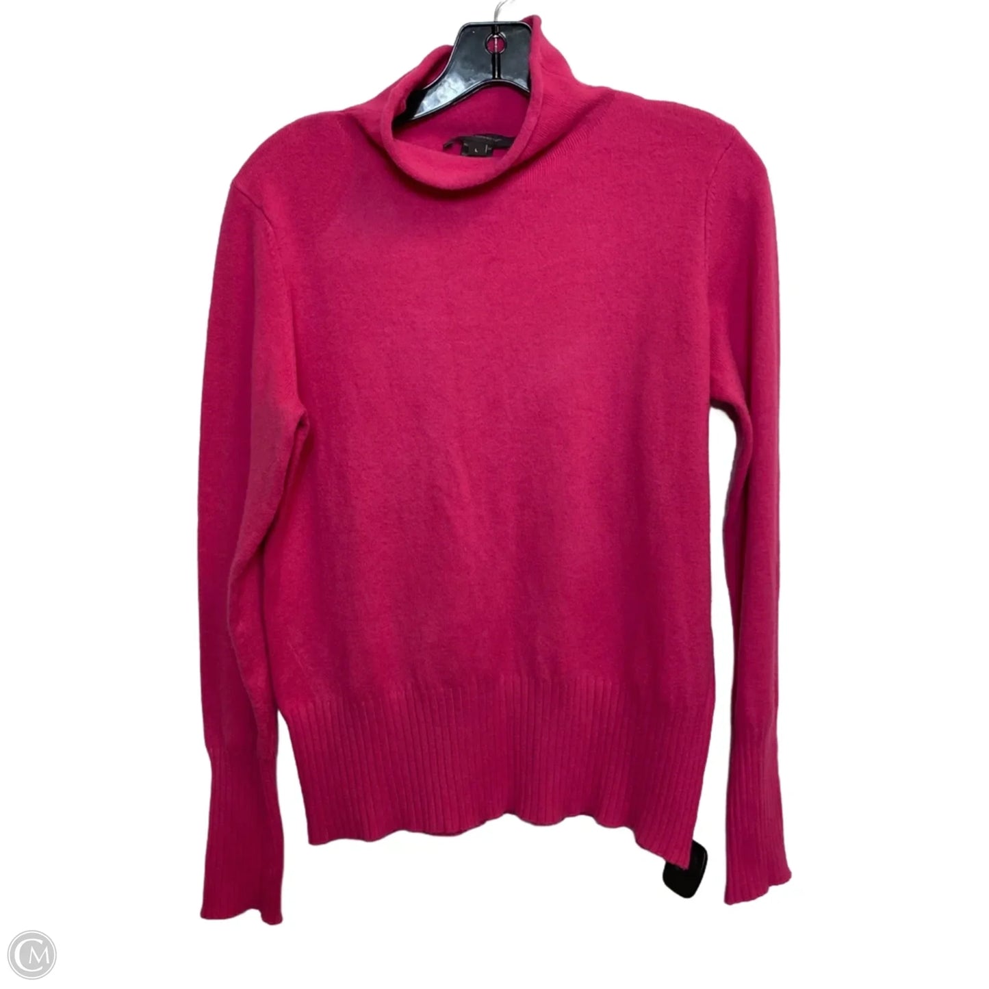 Top Long Sleeve By French Connection In Pink, Size: L