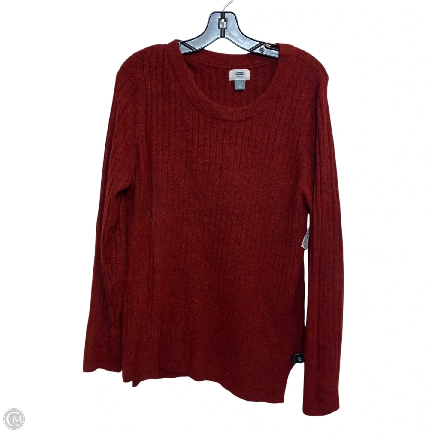 Sweater By Old Navy In Red, Size: L