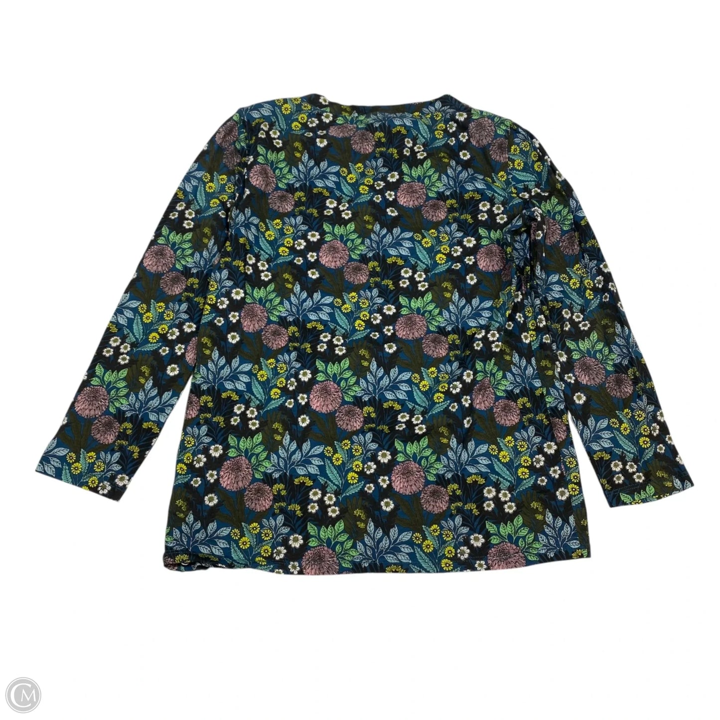 Top Long Sleeve By J. Crew In Multi-colored, Size: Xs