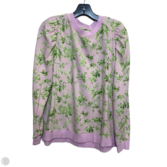 Top Long Sleeve By Crown And Ivy In Pink, Size: L