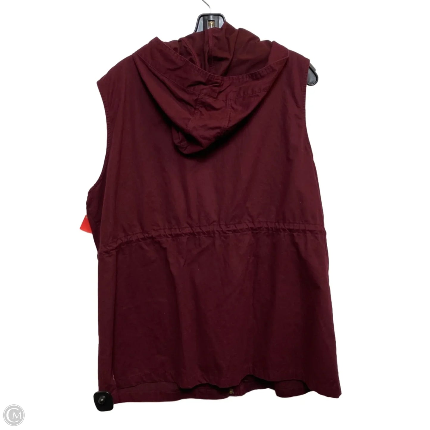 Vest Other By Zenana In Red, Size: 2x