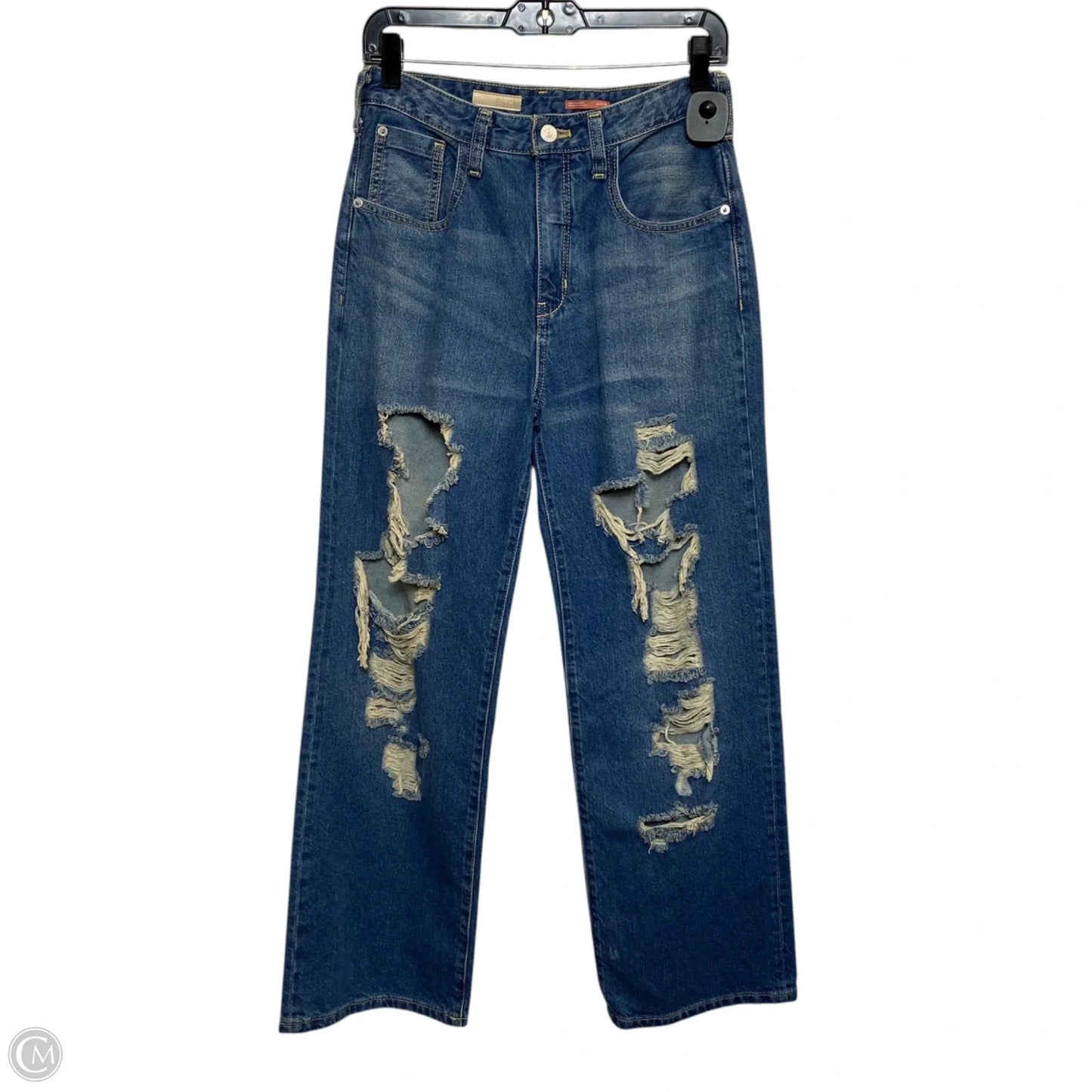 Jeans Wide Leg By Pilcro In Blue, Size: 2