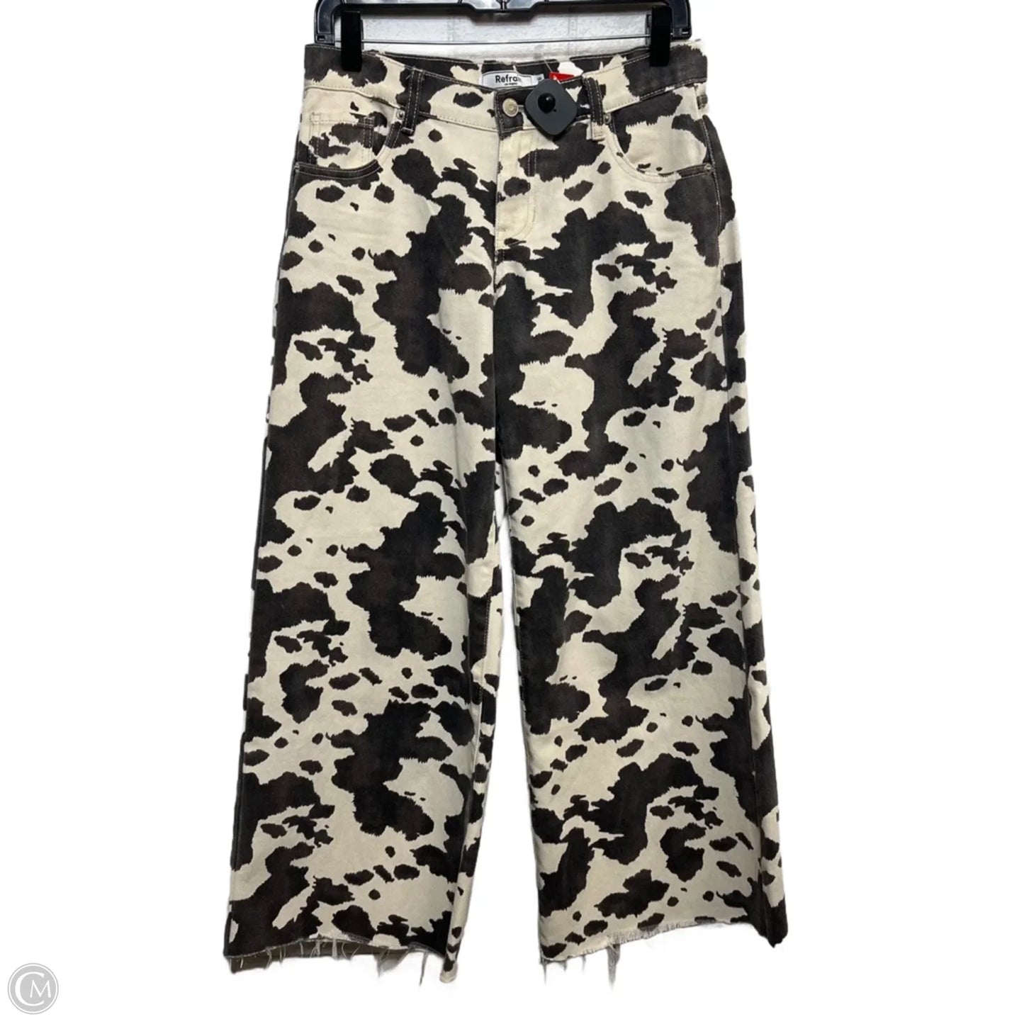 Jeans Wide Leg By Refrain In Animal Print, Size: 2