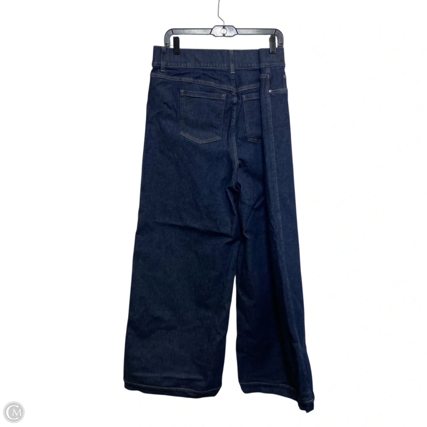 Jeans Wide Leg By Spanx In Blue, Size: 2x