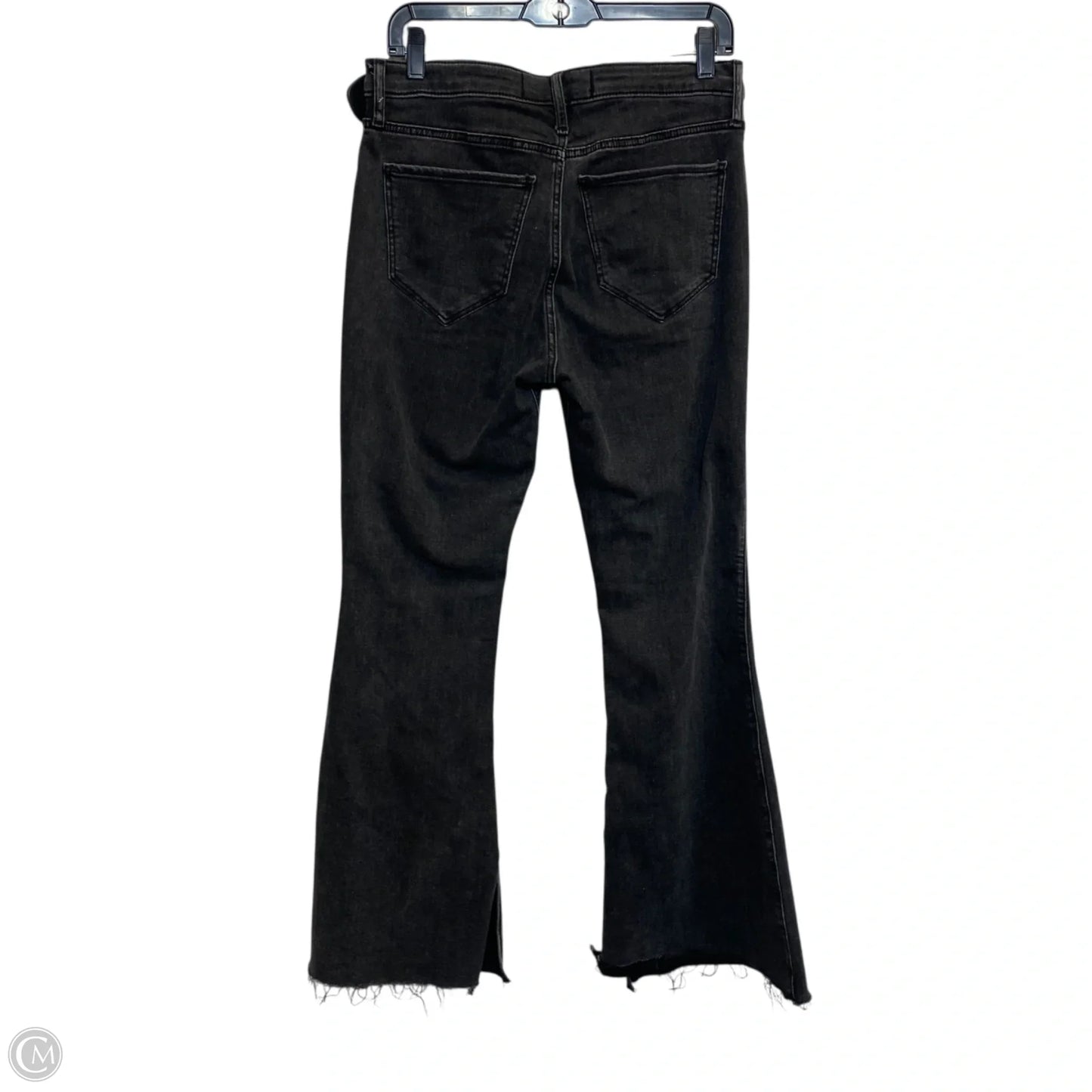 Jeans Flared By Hollister In Black, Size: 12