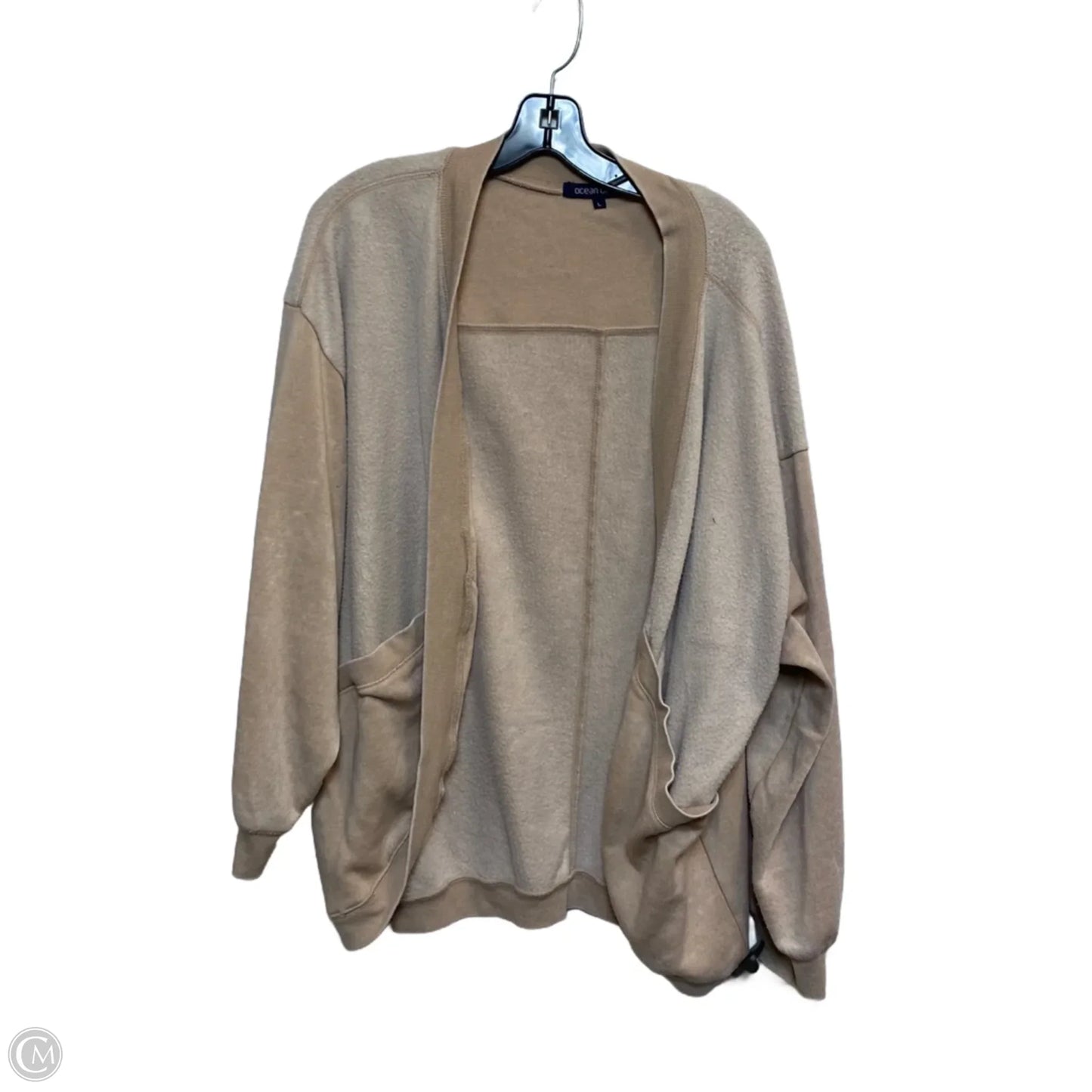 Cardigan By Ocean Drive In Tan, Size: L