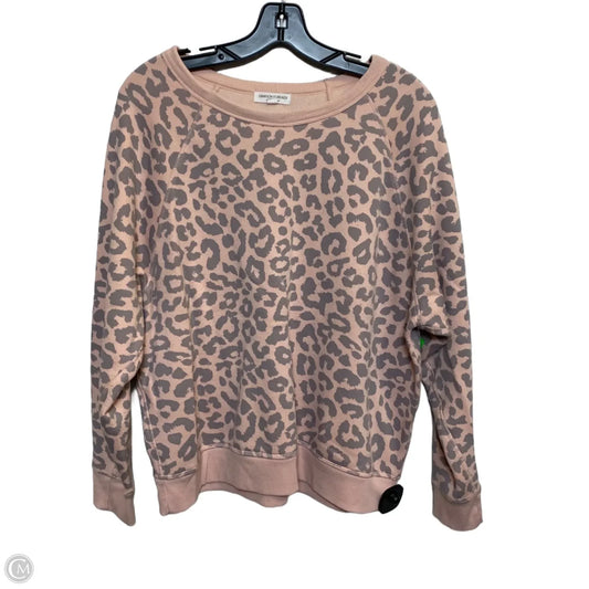 Top Long Sleeve By Grayson Threads In Animal Print, Size: L