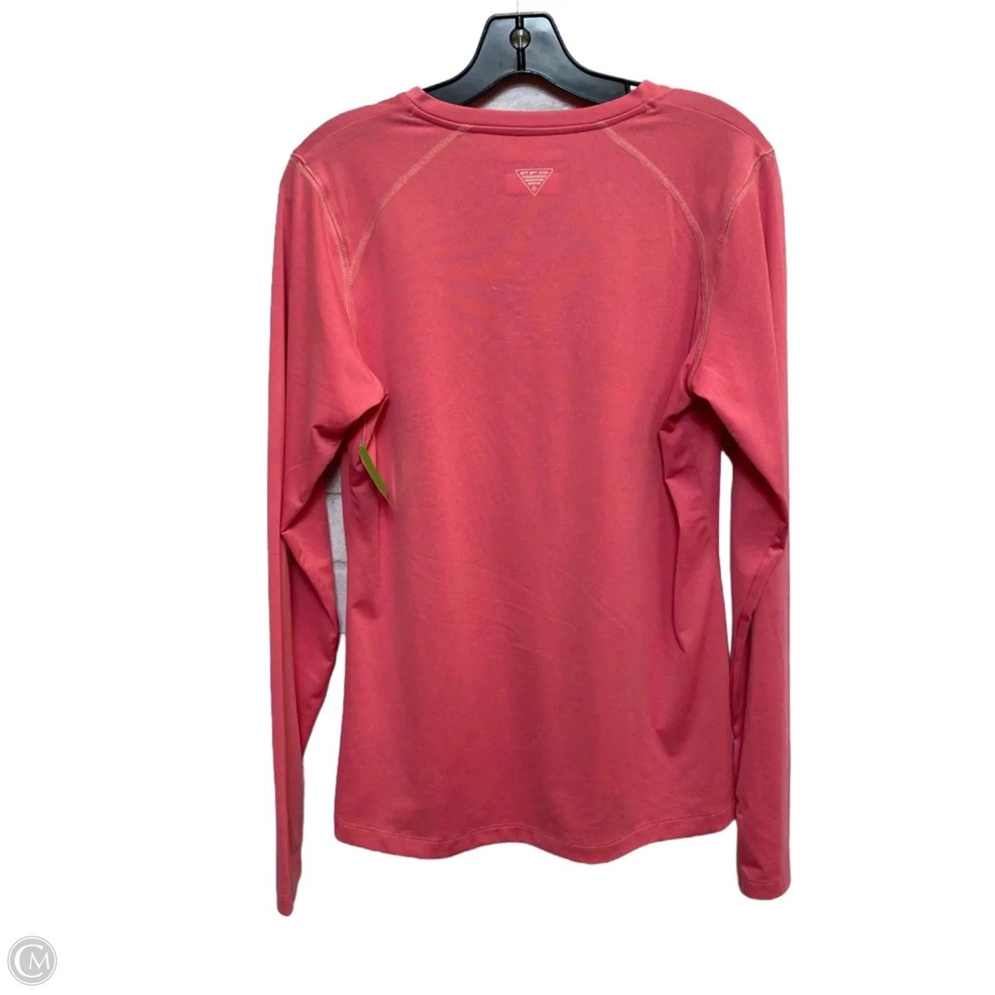 Athletic Top Long Sleeve Crewneck By Columbia In Pink, Size: S