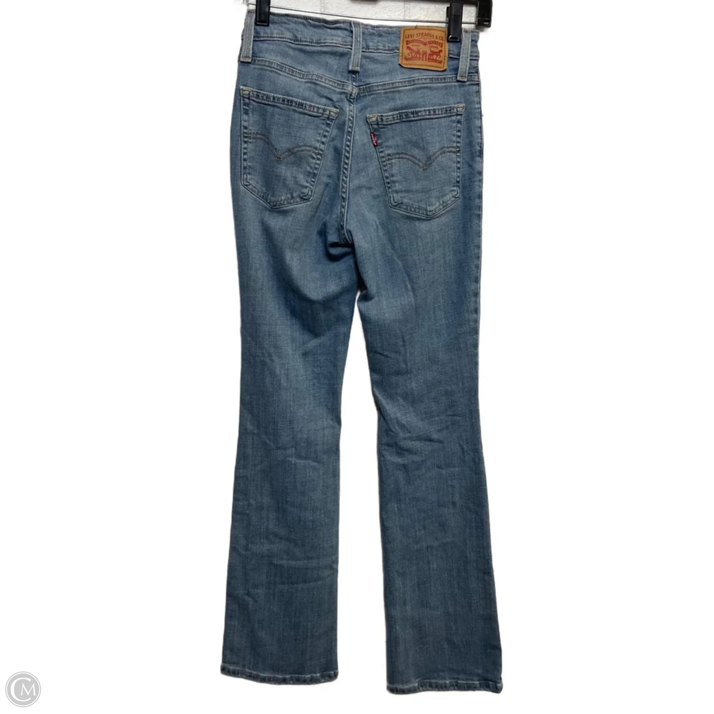 Jeans Boot Cut By Levis In Blue, Size: 2