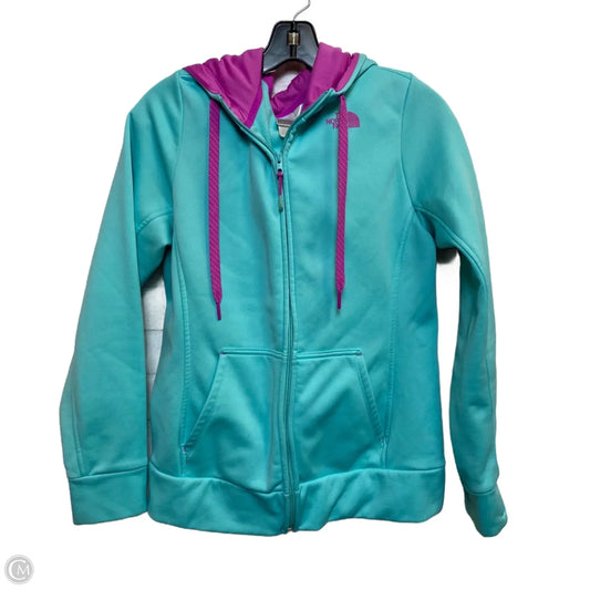 Athletic Jacket By The North Face In Blue, Size: M