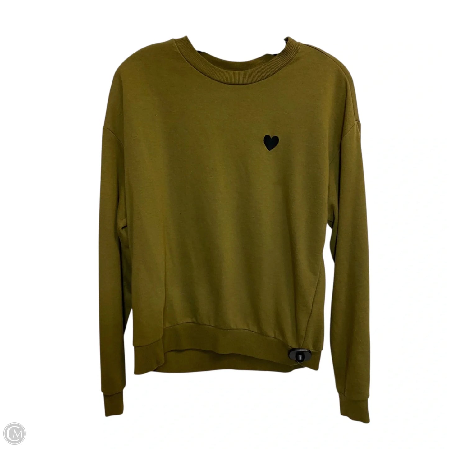Top Long Sleeve By Divided In Green, Size: M