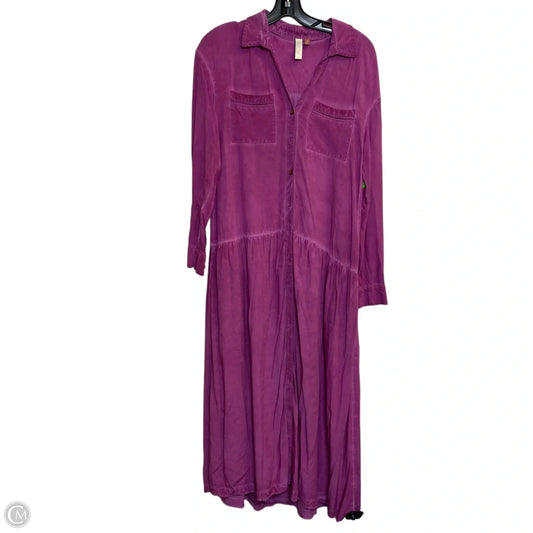 Dress Casual Maxi By Pilcro In Pink, Size: Xs