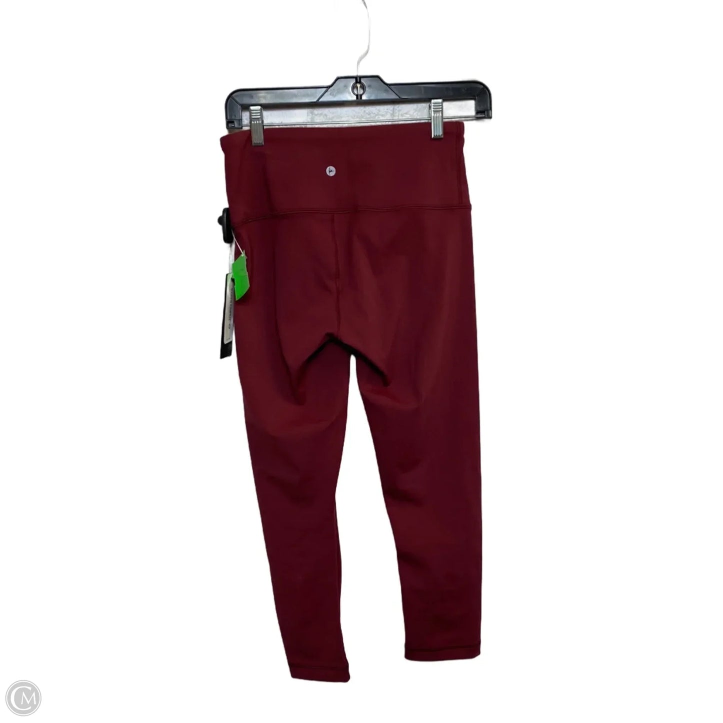 Athletic Leggings By 90 Degrees By Reflex In Red, Size: S