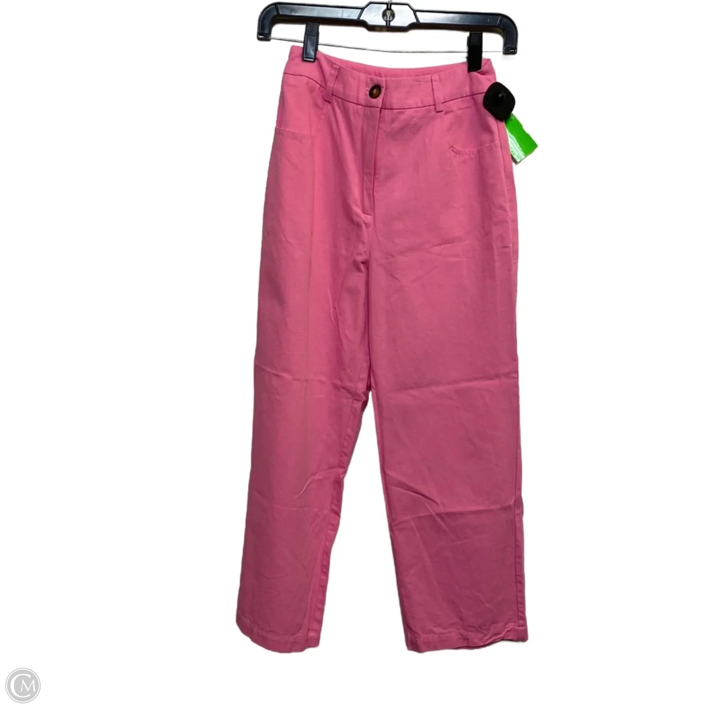 Pants Cropped By Shein In Pink, Size: Xxs