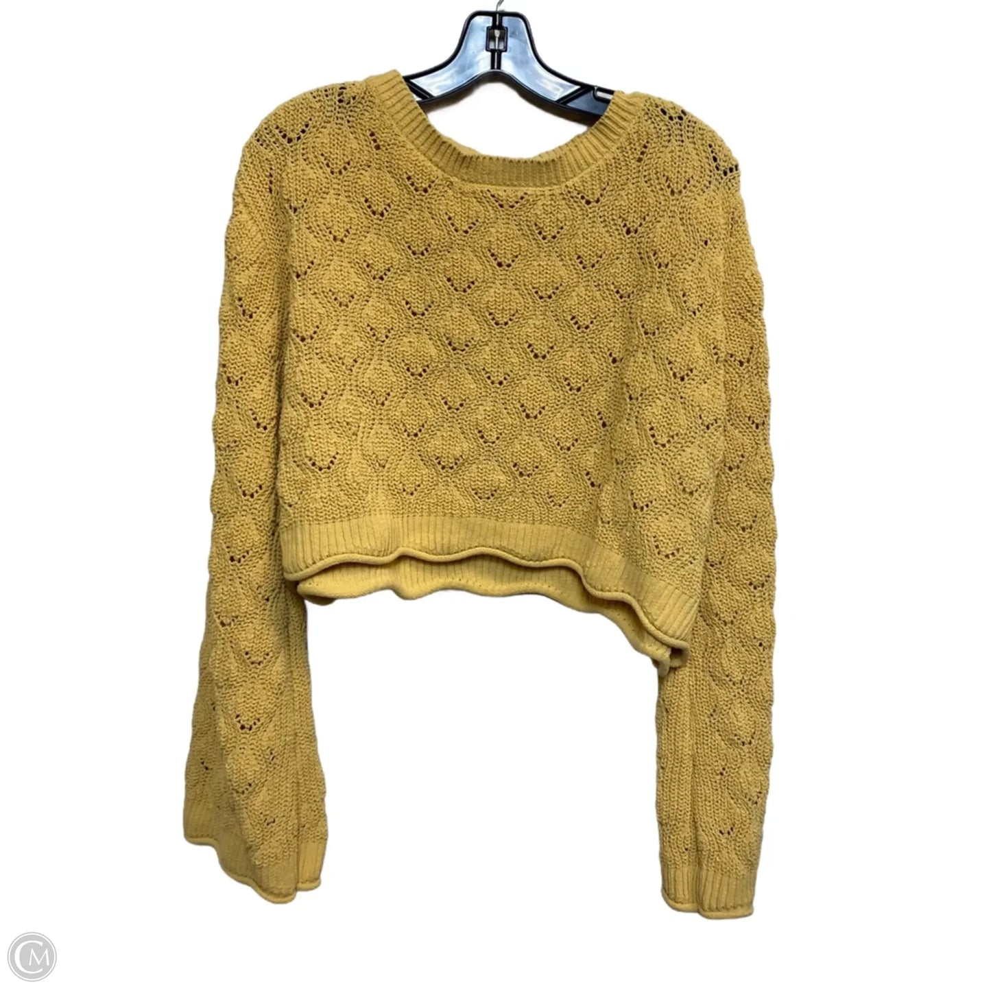 Sweater By Cupcakes And Cashmere In Yellow, Size: Xl