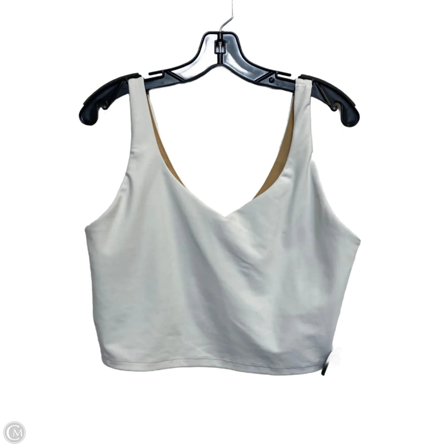 Athletic Bra By Old Navy In White, Size: Xl