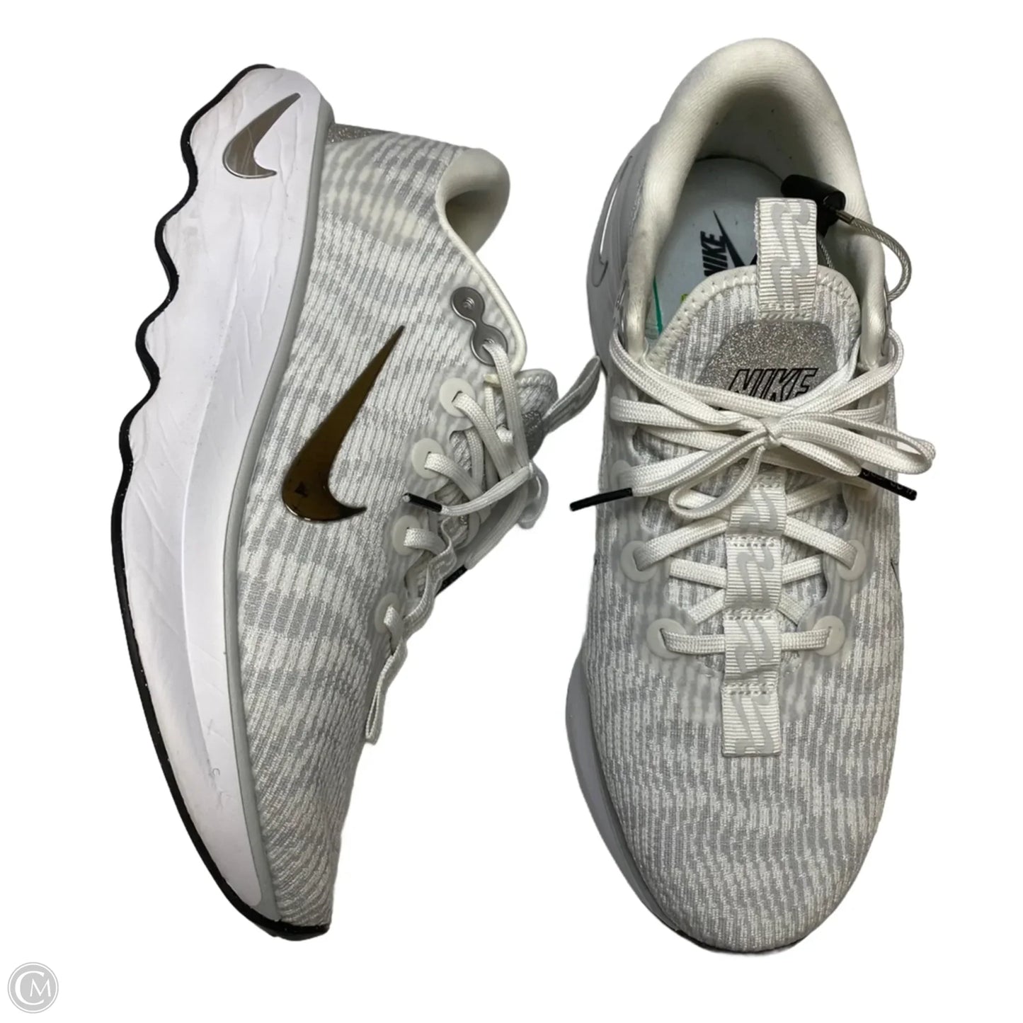 Shoes Athletic By Nike In White, Size: 11.5