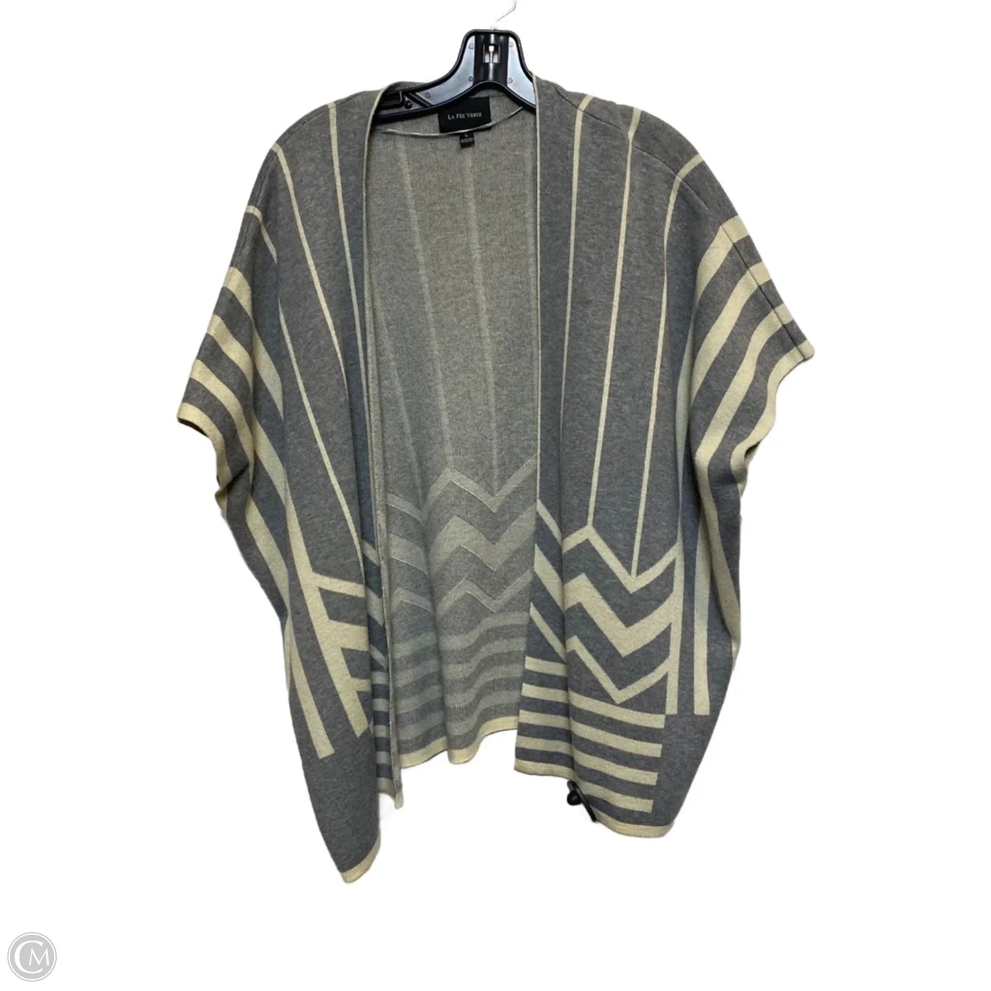 Cardigan By La Fee Verte In Grey, Size: L