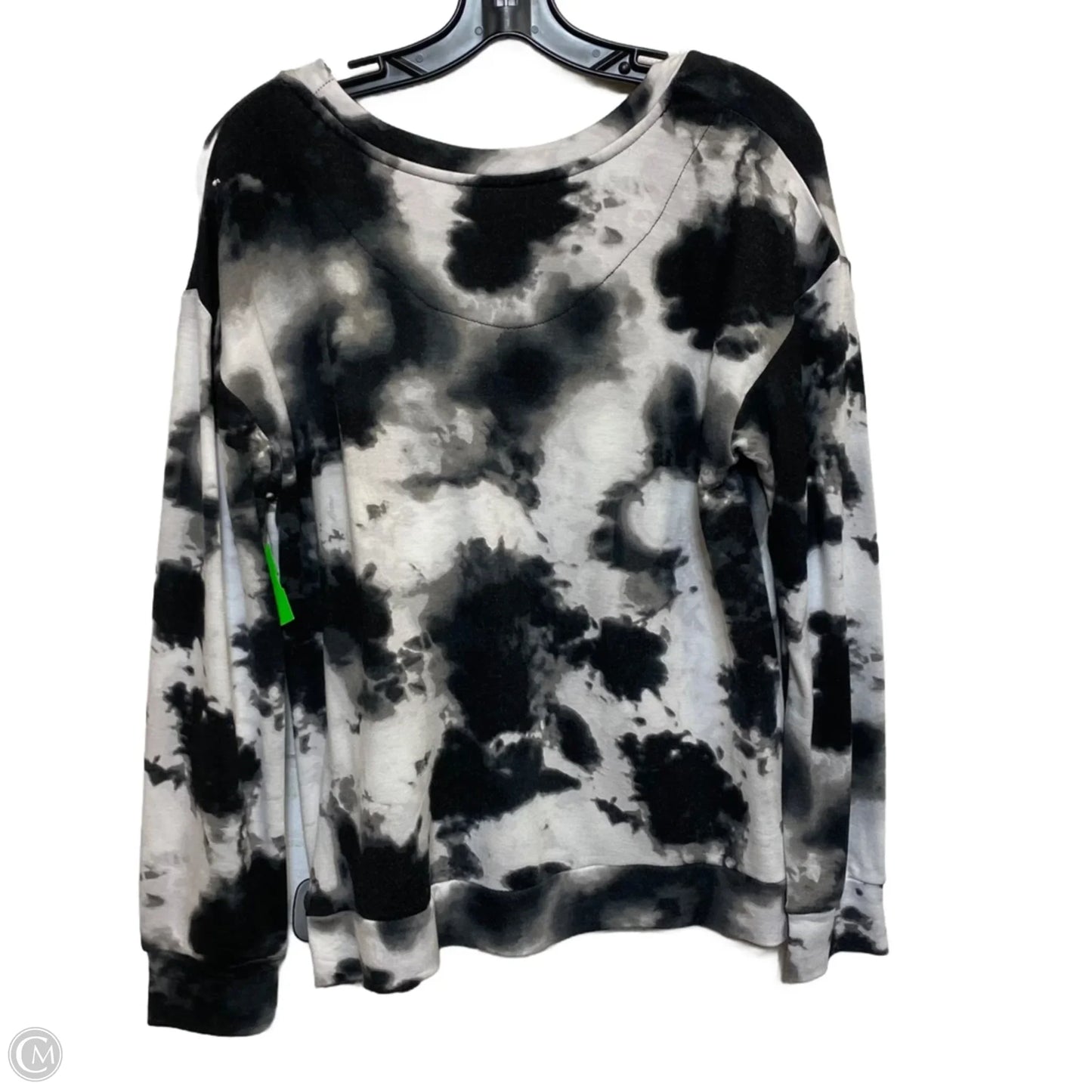 Top Long Sleeve By Social Standard By Sanctuary In Black & White, Size: S