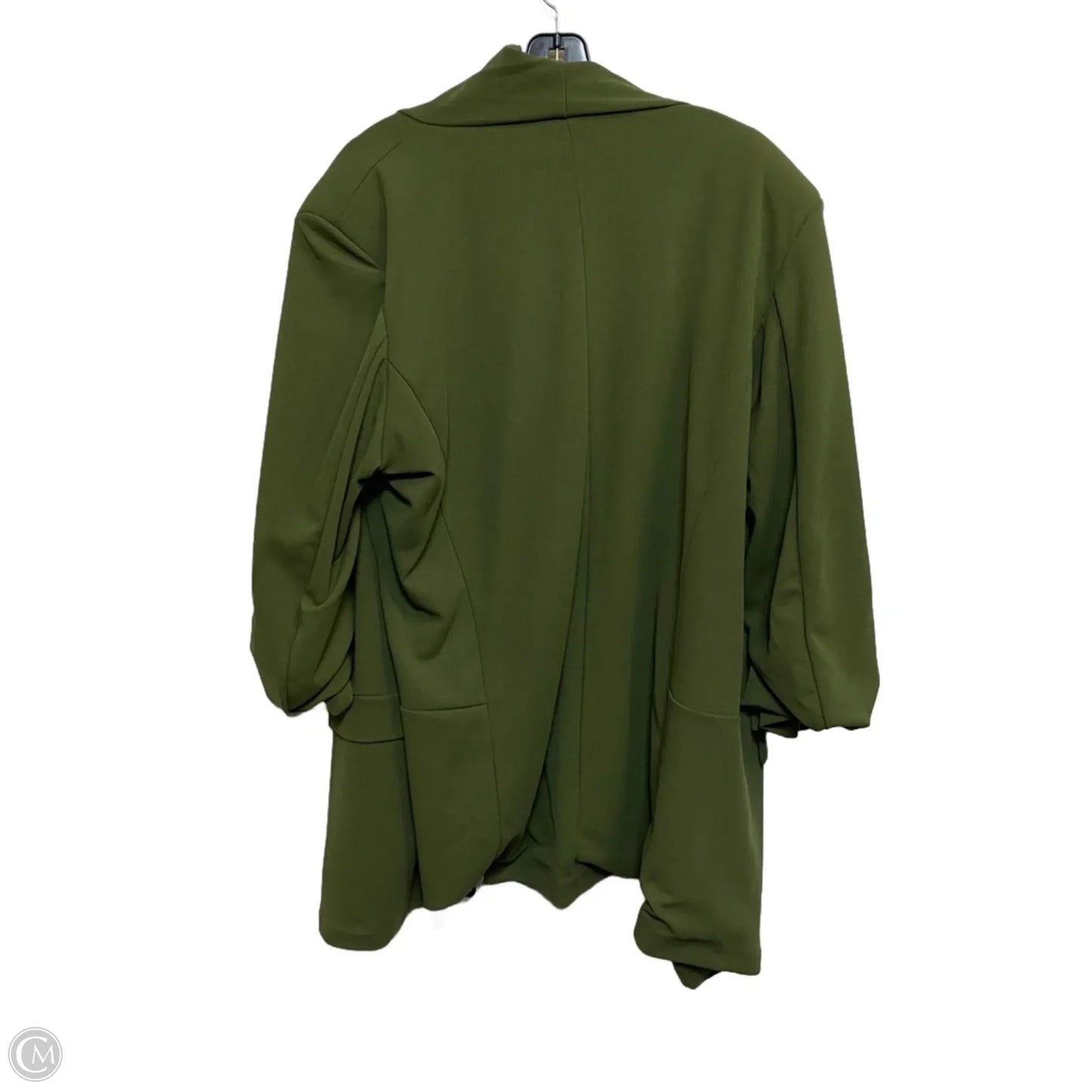 Blazer By Boohoo Boutique In Green, Size: 2x