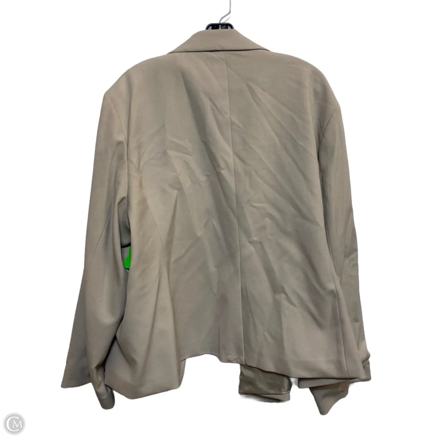 Blazer By Calvin Klein In Tan, Size: L