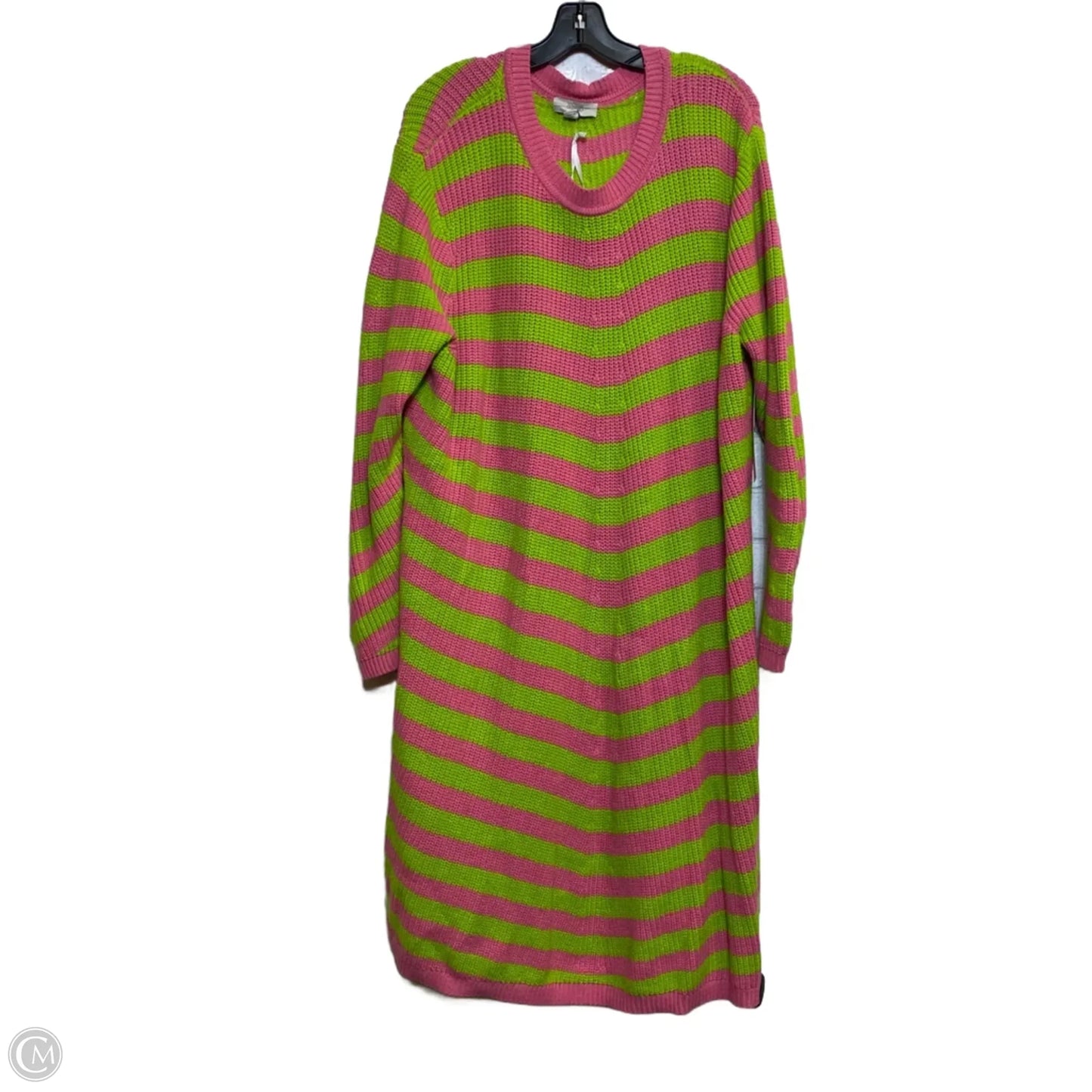 Dress Designer By Target-designer In Green & Pink, Size: 3x