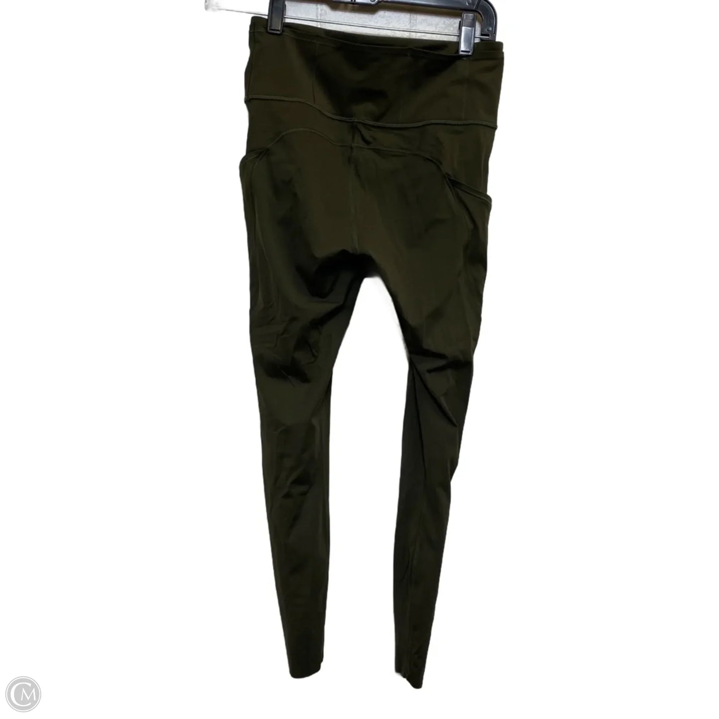 Athletic Leggings By Lululemon In Green, Size: S