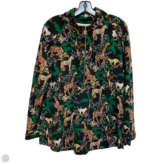 Top Long Sleeve Designer By Lilly Pulitzer In Black, Size: Xxl