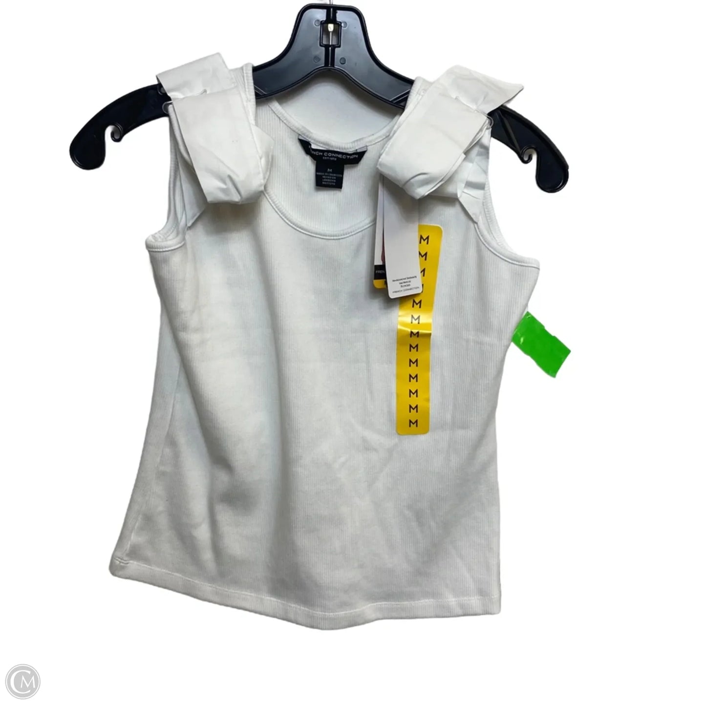 Top Sleeveless By French Connection In White, Size: M