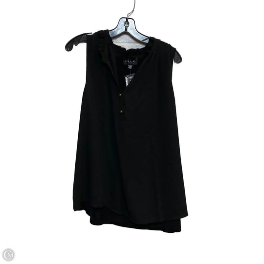 Top Sleeveless By Premise In Black, Size: 3x