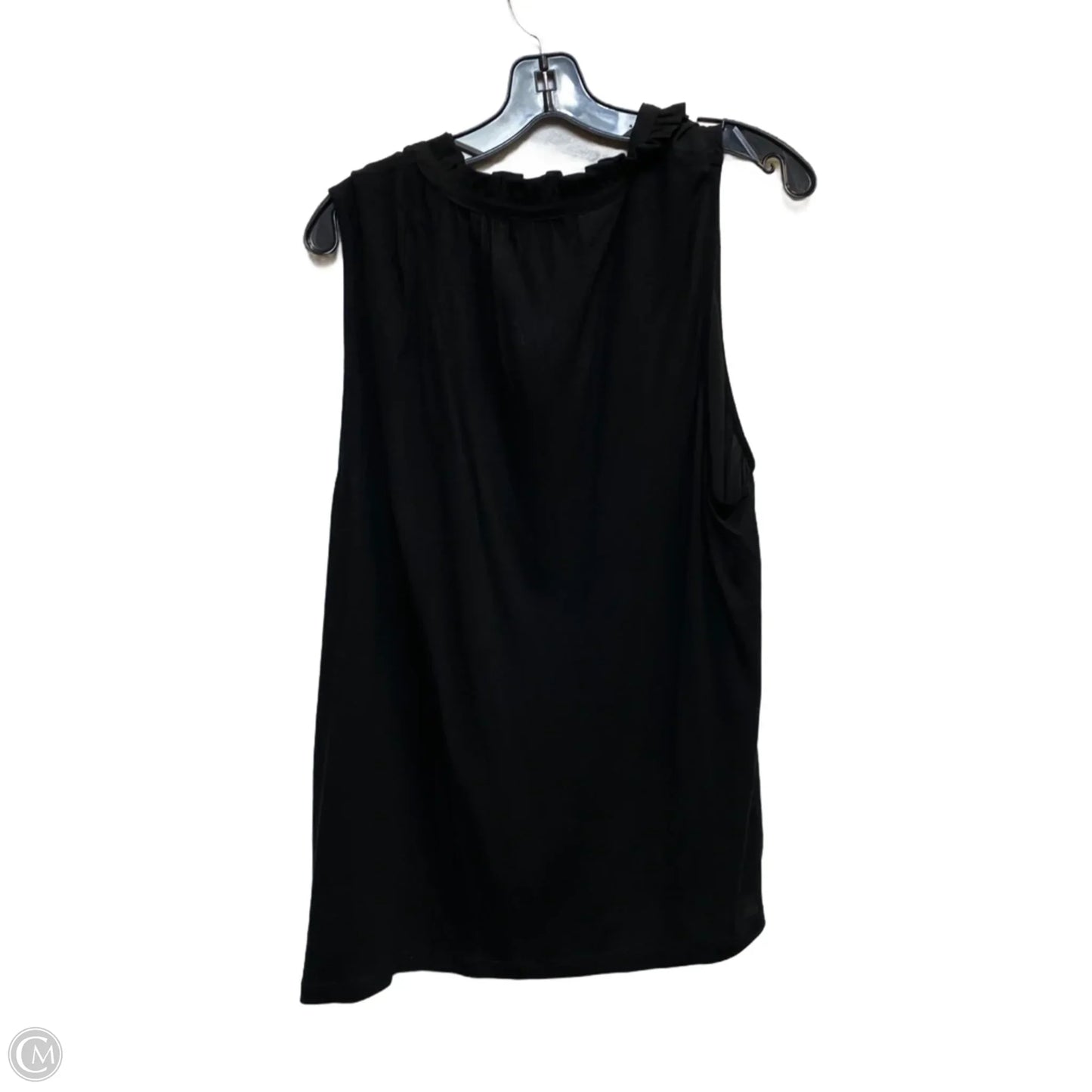 Top Sleeveless By Premise In Black, Size: 3x
