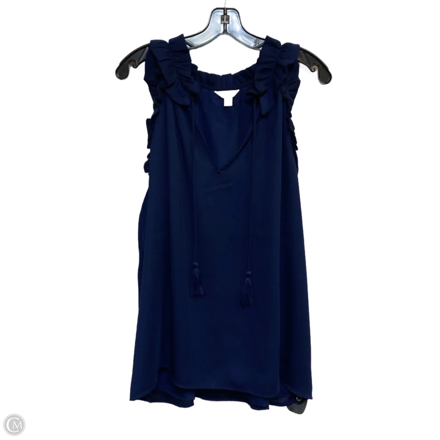 Top Sleeveless By Crown And Ivy In Blue, Size: Xxl