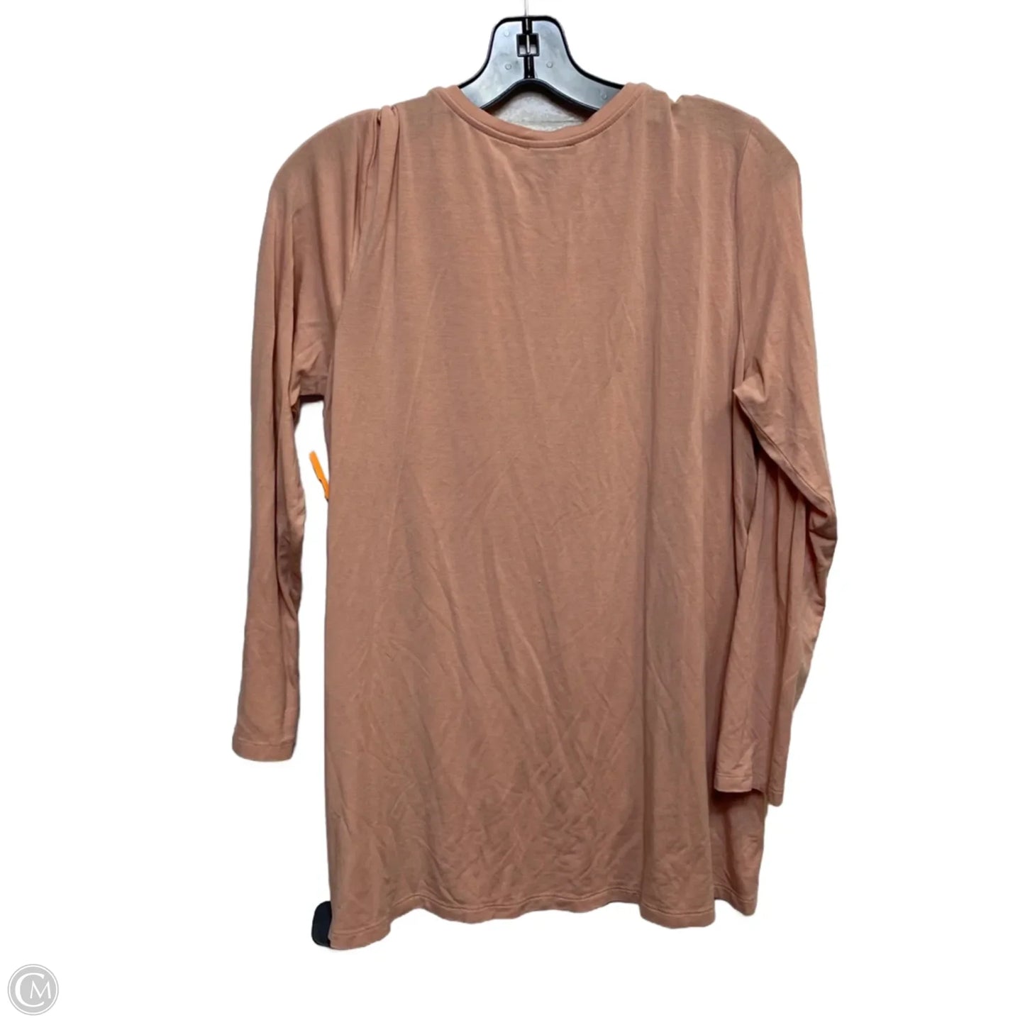 Top Long Sleeve Basic By Eileen Fisher In Pink, Size: Mp
