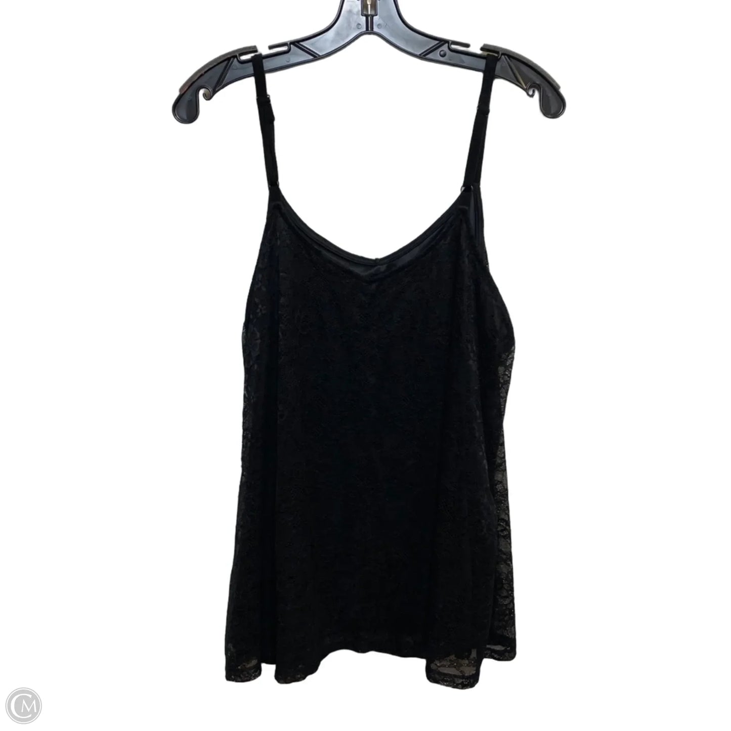 Top Sleeveless By Torrid In Black, Size: L