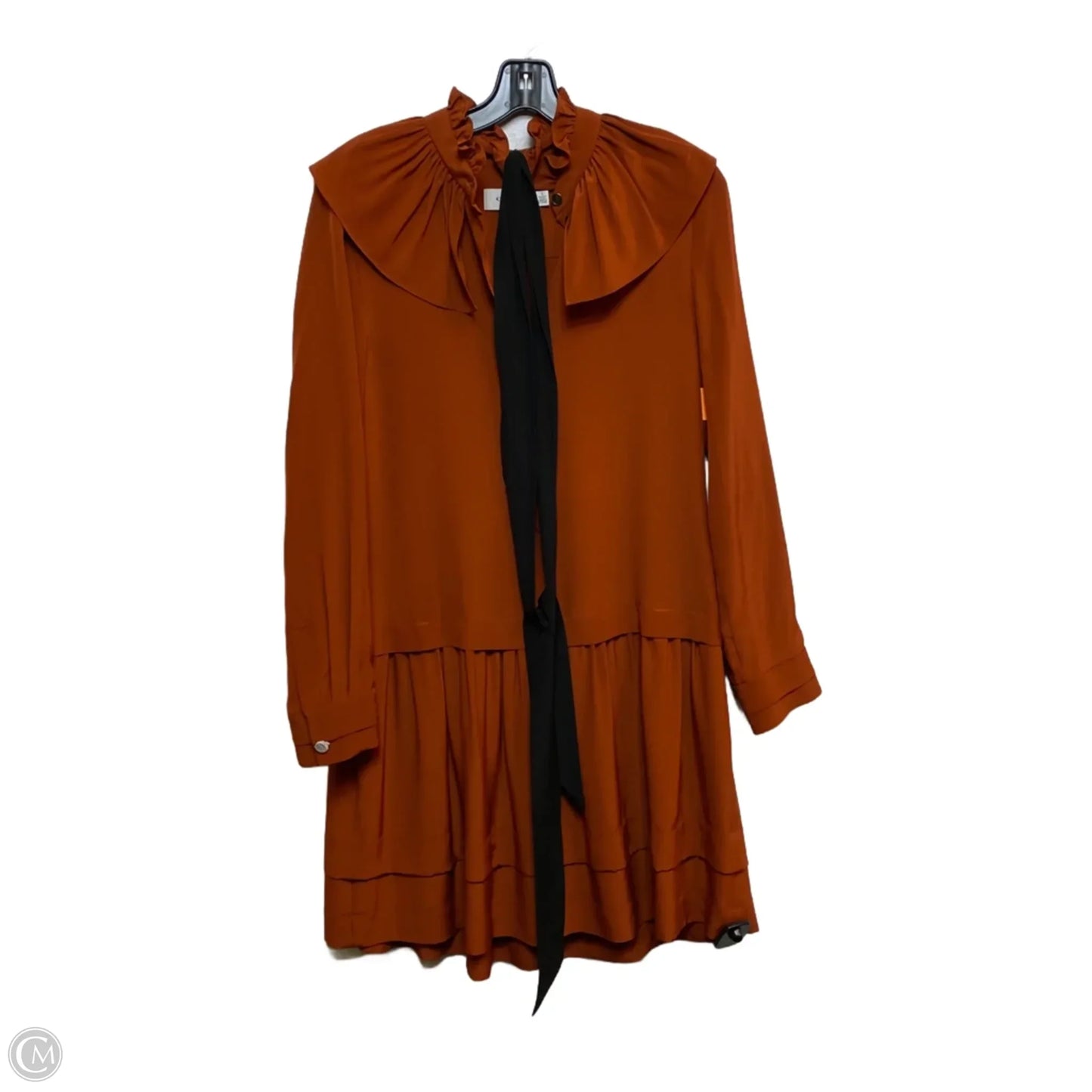 Dress Designer By Coach In Orange, Size: S
