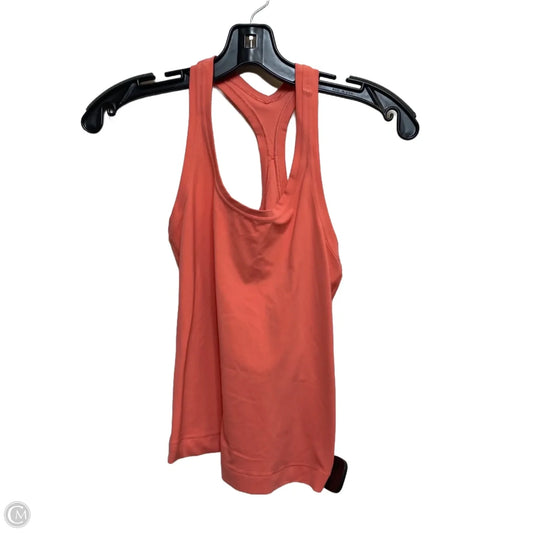 Athletic Tank Top Designer By Lululemon In Pink, Size: S