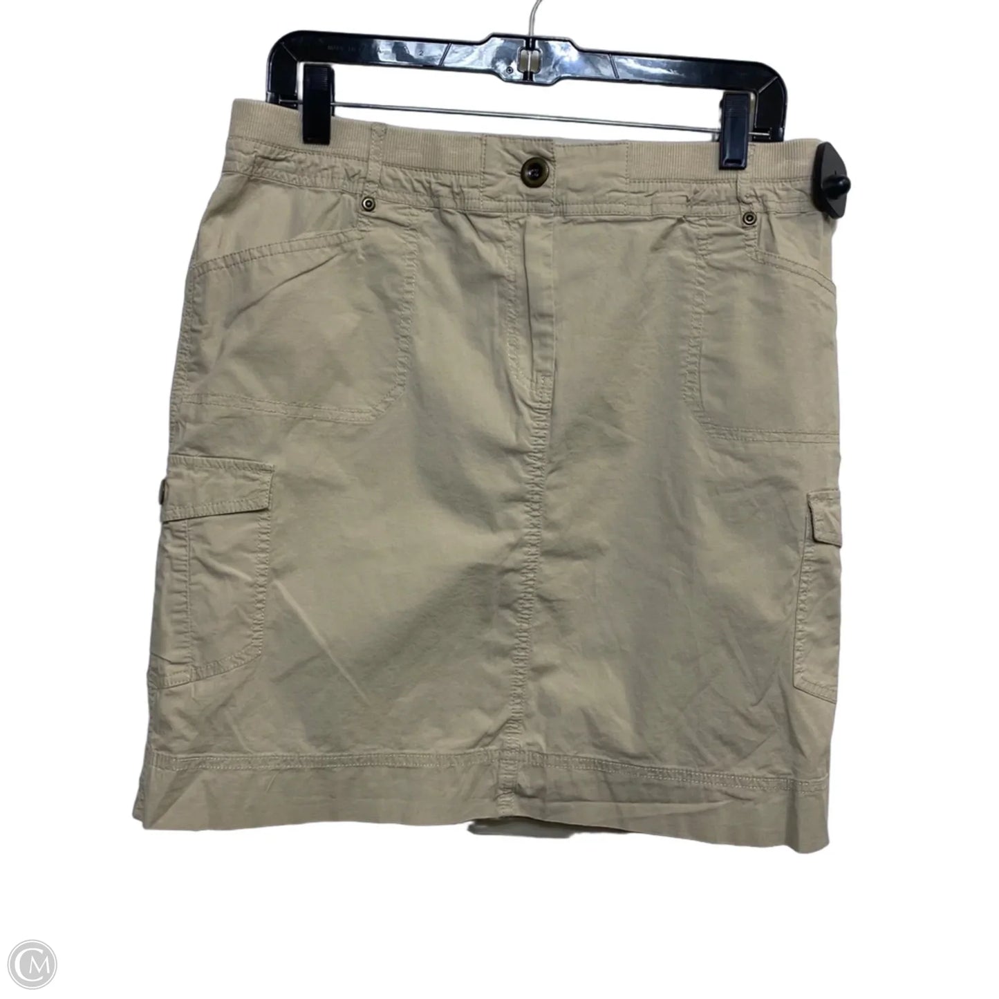 Skirt Mini & Short By Chicos In Tan, Size: M