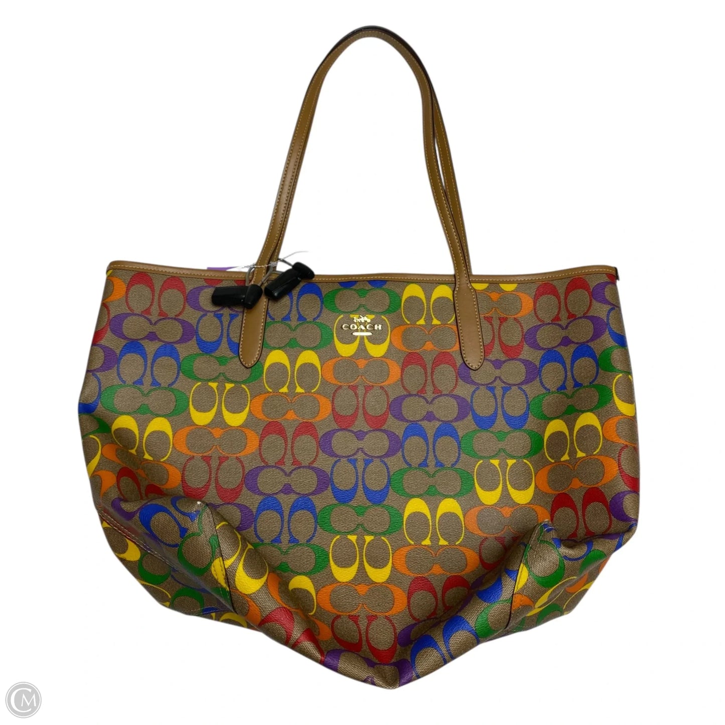 Handbag Designer By Coach, Size: Large