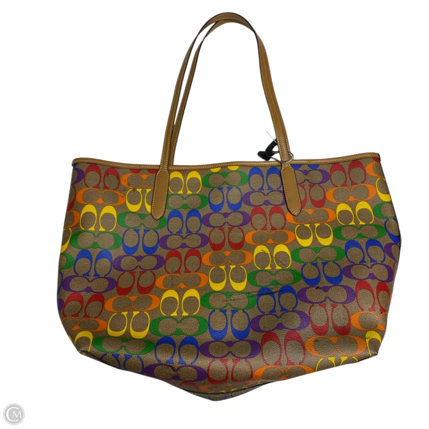 Handbag Designer By Coach, Size: Large