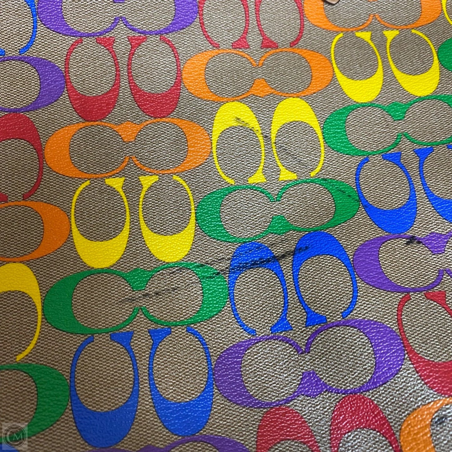 Handbag Designer By Coach, Size: Large