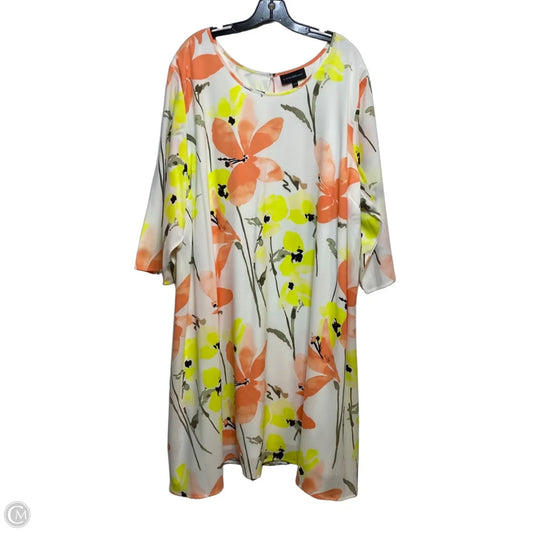 Dress Casual Short By Lane Bryant In White, Size: 4x
