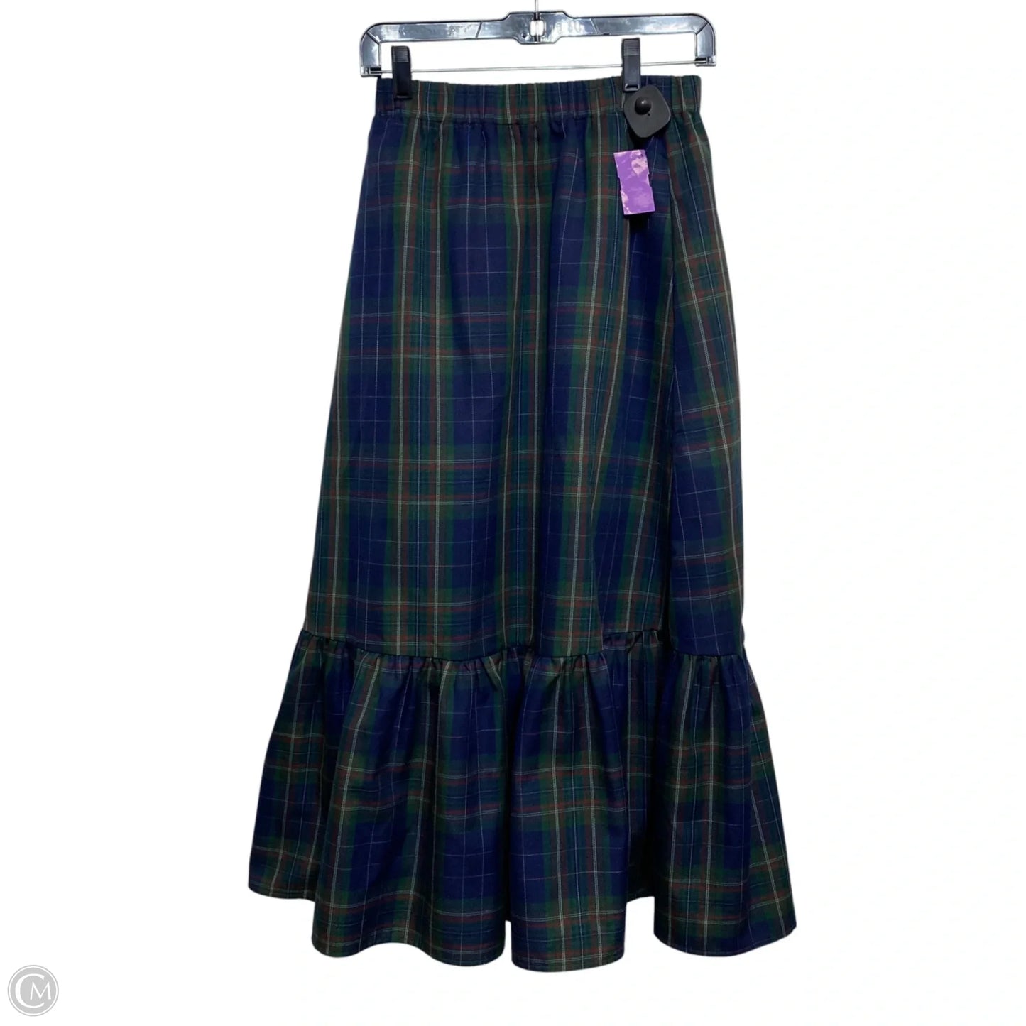 Skirt Midi By Vestique In Green, Size: S